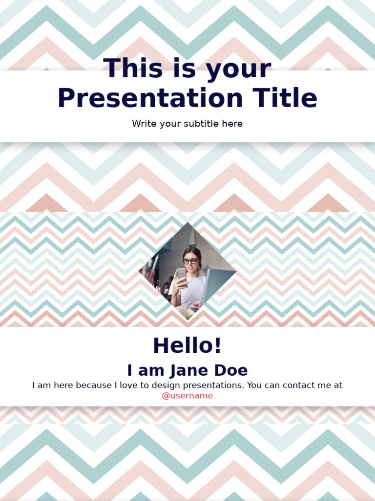 Chloe Free Presentation Template | PDF