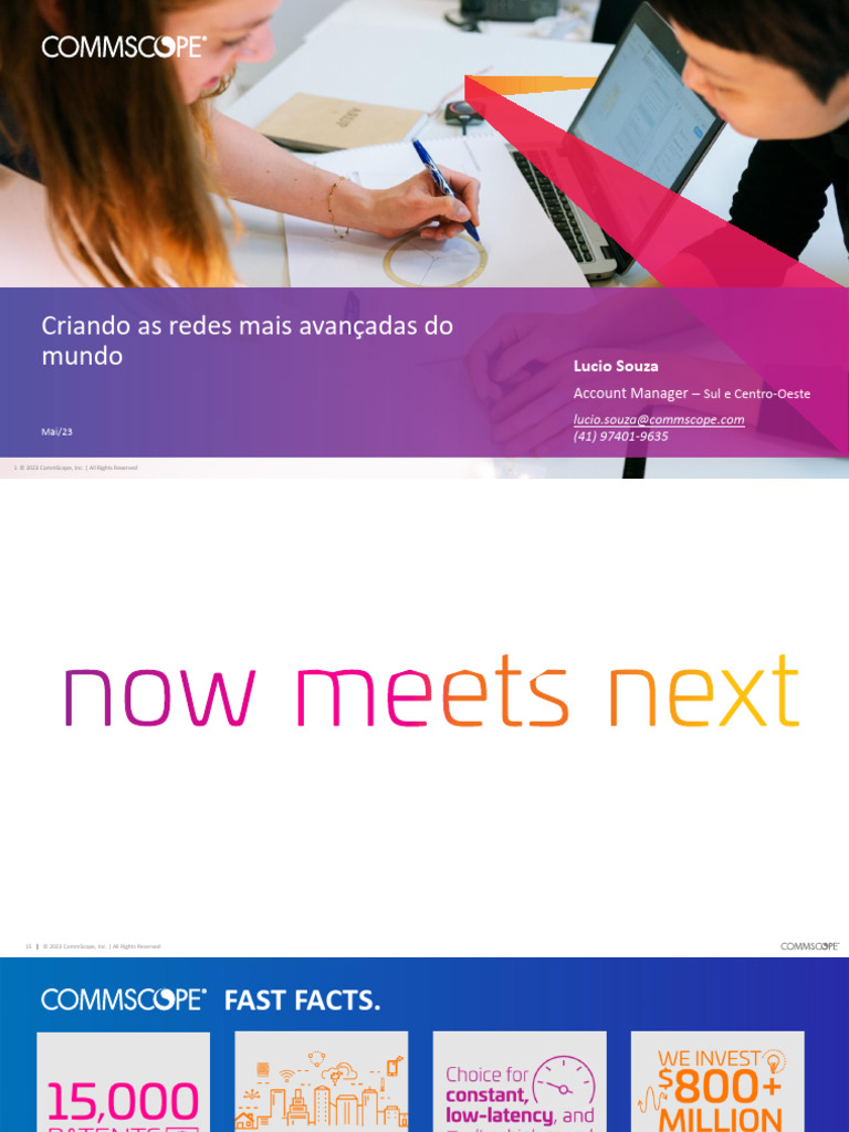 CommScope - Apresentação PartnerPRO | PDF