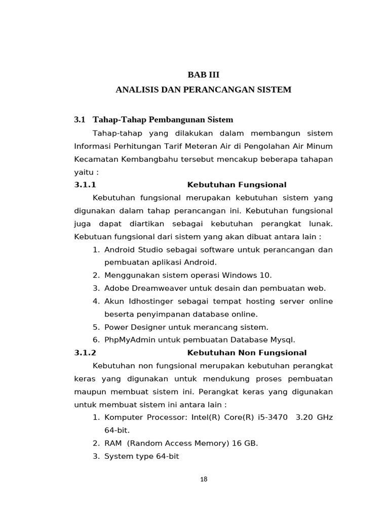 Bab Iii | PDF