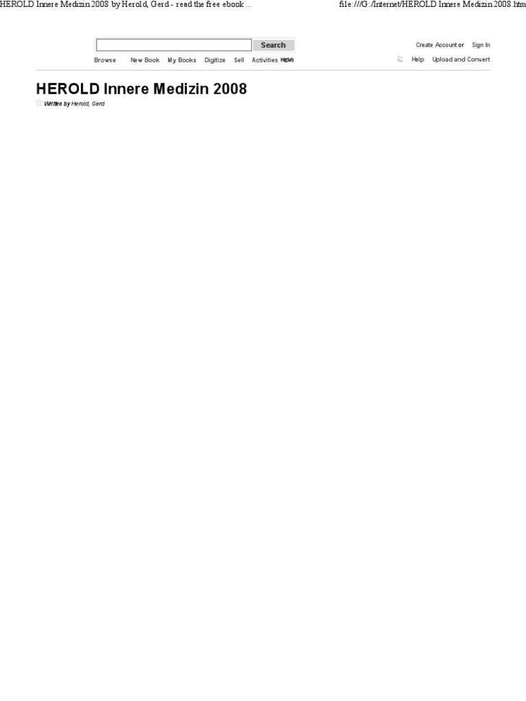 herold innere medizin 2008 pdf