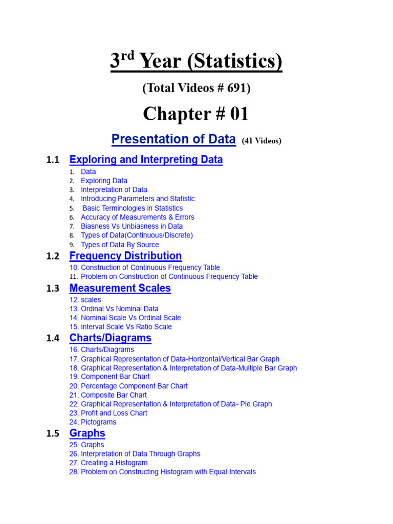 Class - 3rd Year | PDF