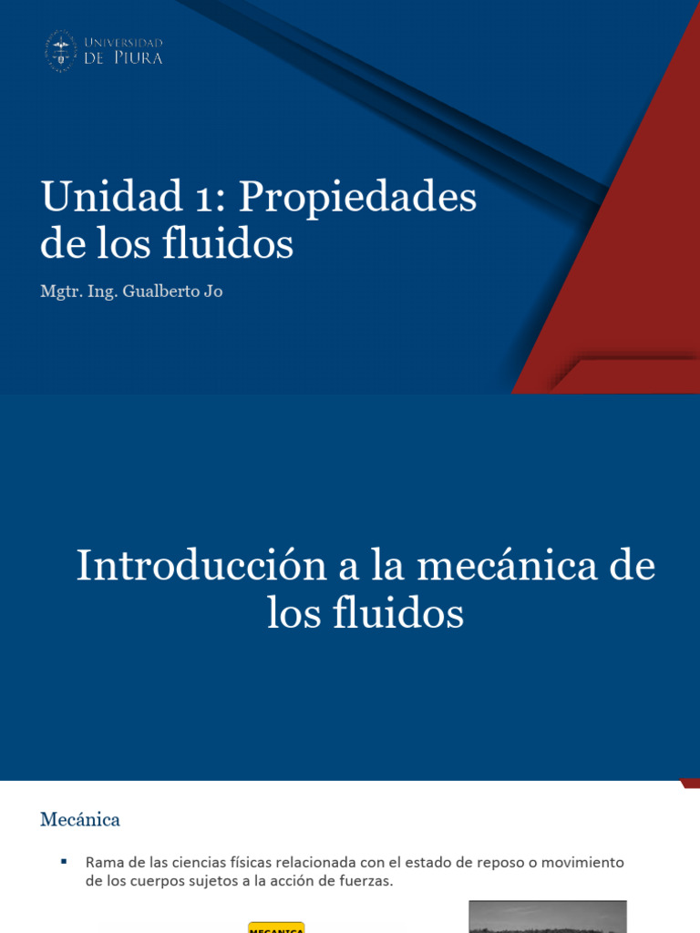 Unidad 1 Propiedades de Los Fluidos - 24 - 2 B | PDF