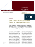 How To Motivate Your Sales Force To Great Performance