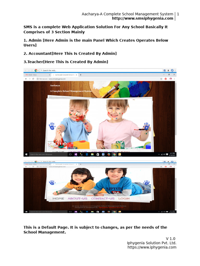 School Management System Pdf