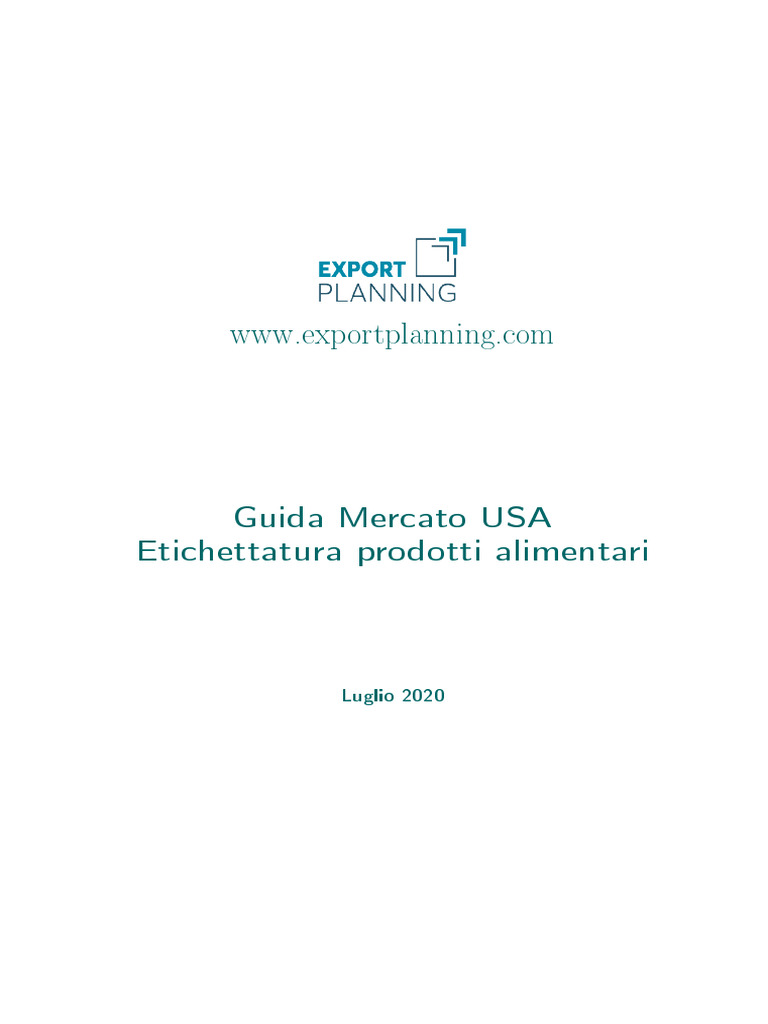 Guida Labelling Usa | PDF