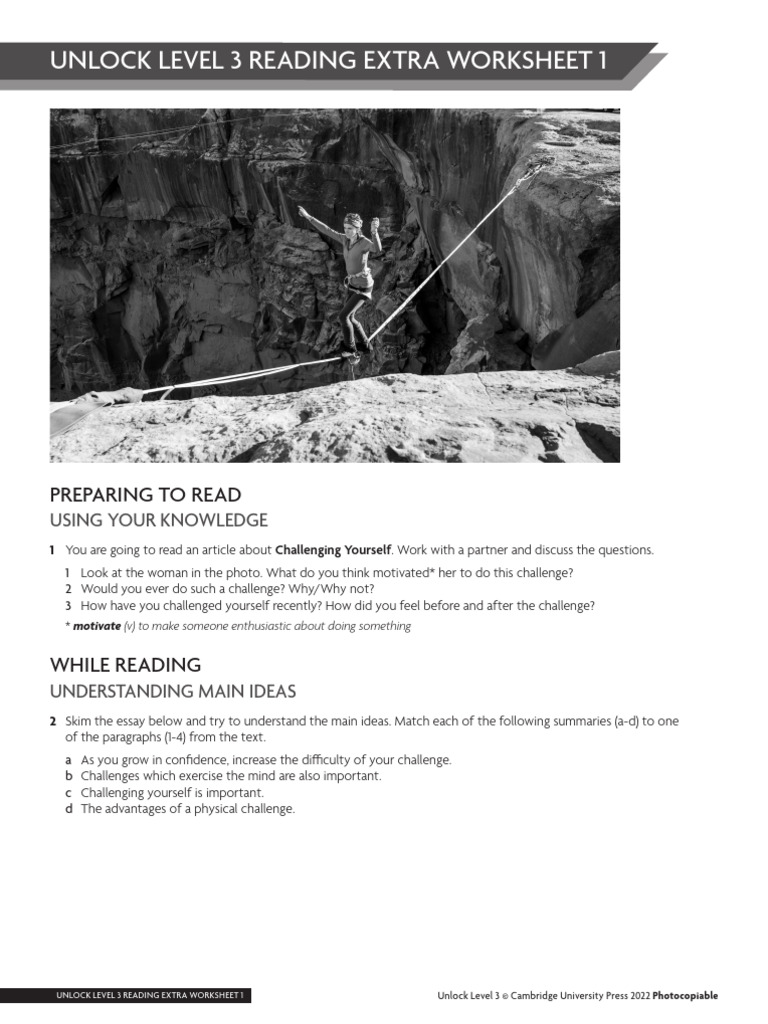 UL3 - Reading Extra - 1 | PDF