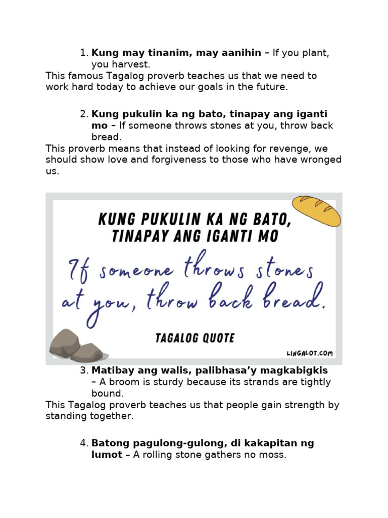 Filipino Quotes | PDF