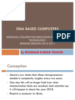 DNA Computers PPT by Roushan