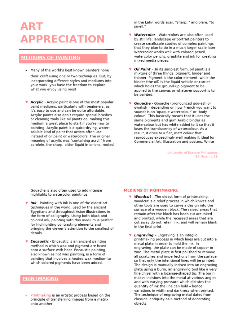 Art App L2 Module | PDF