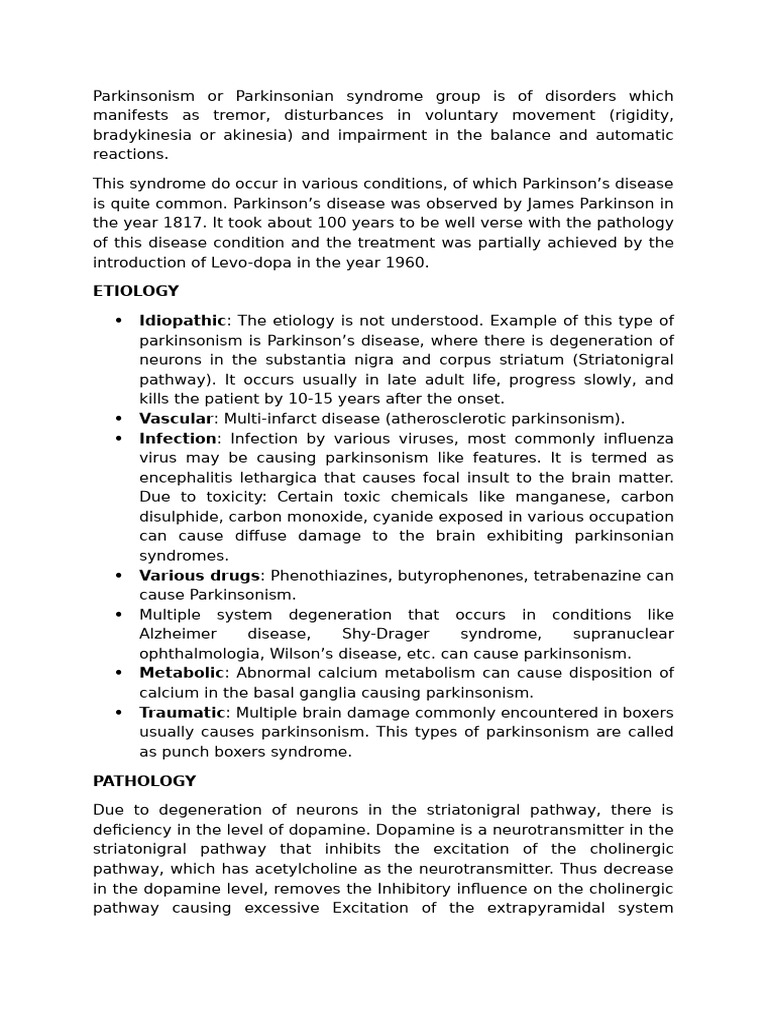 Parkinsons pdf