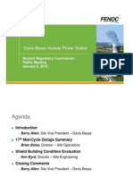 NRC Davis-Besse Nuclear Power Station Public Meeting 1-05-12 FENOC Slides