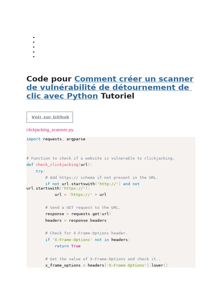 Le Code Python Completde2brice | PDF