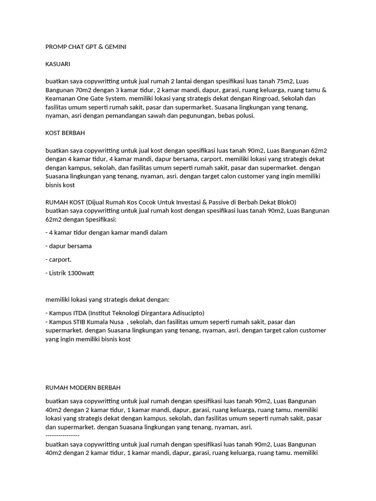Promp Chat GPT | PDF