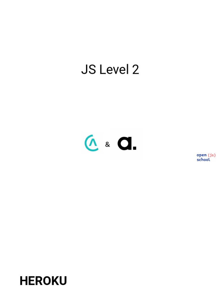 JS Level 2 | PDF