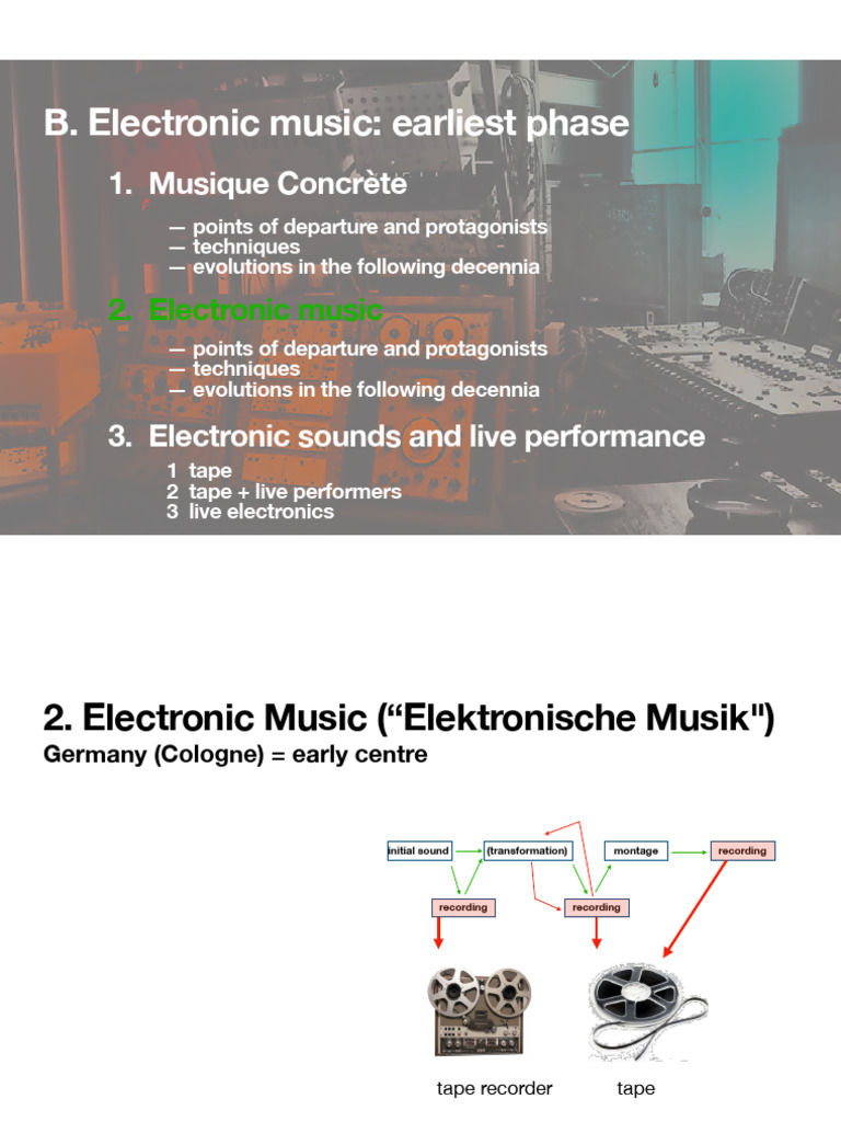 Electronic Music | PDF