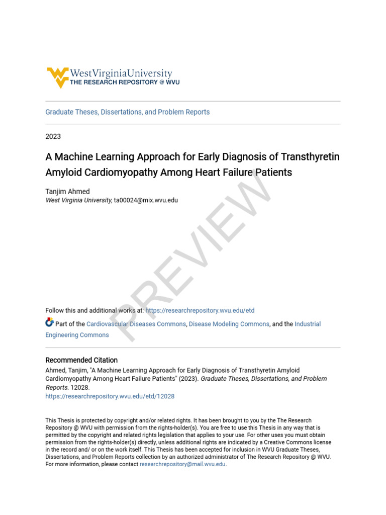 A Machine Learning Approach | PDF | Medical Diagnosis | Heart