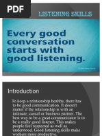 Download Listening Skills Ppt Final by Amrit Kang SN77245195 doc pdf