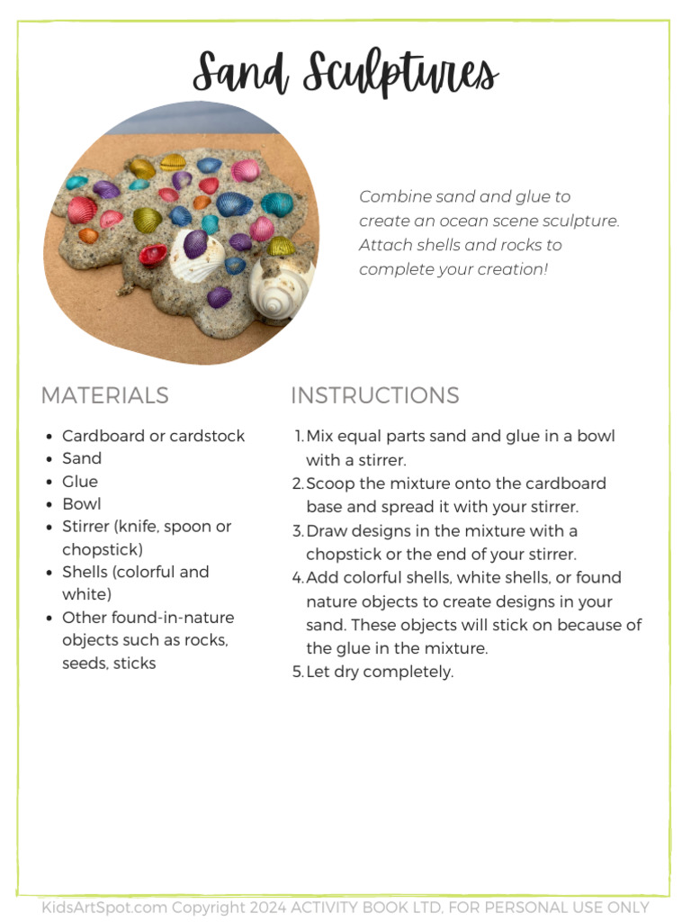 Sand Sculptures | PDF