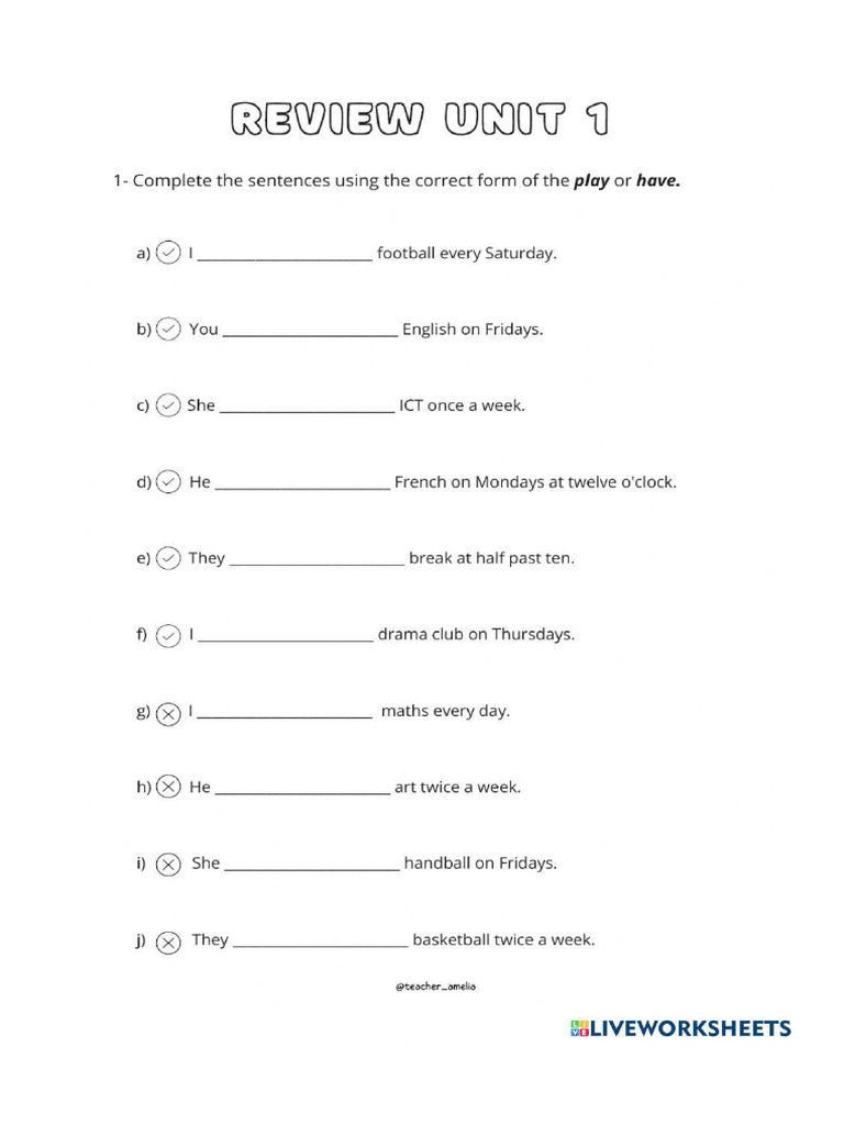 Unit 01 School Ws 01 Pdf