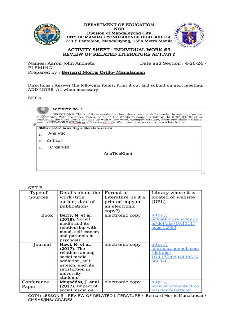 Activity 4 | PDF