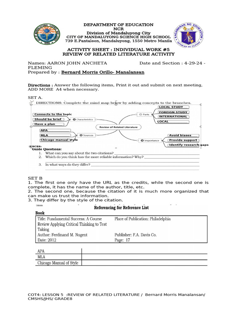Activity 5 | PDF