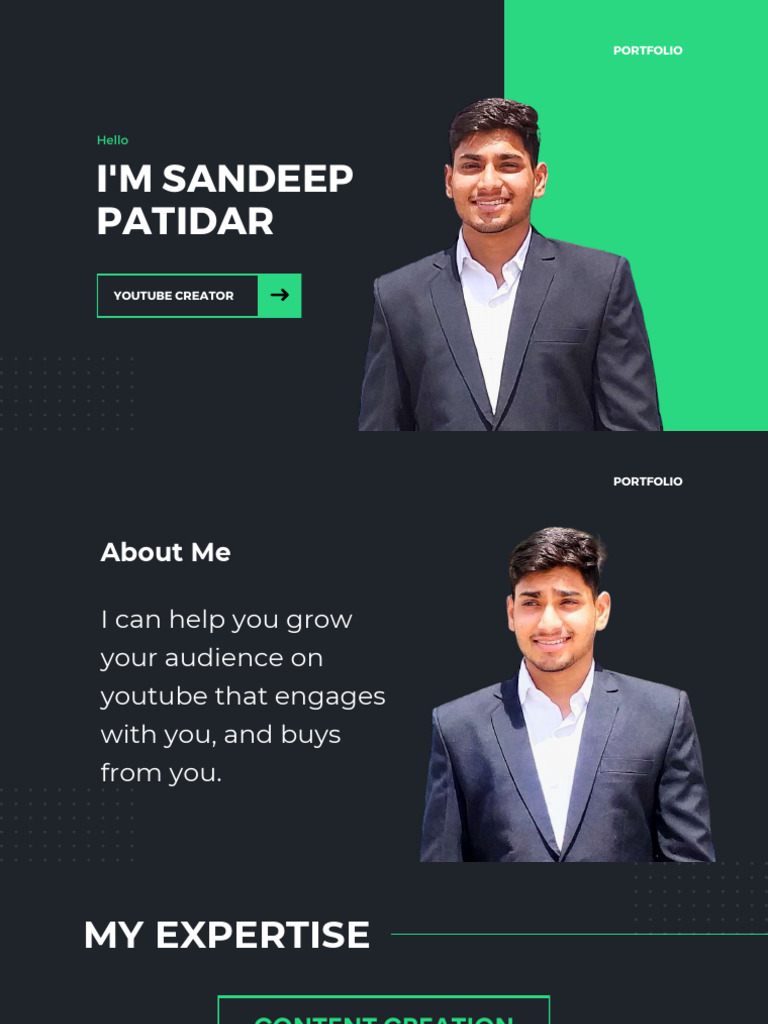 Youtube Content Creation Portfolio Compressed Pdf