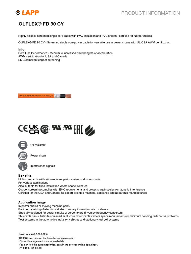 Lapp Pro99engb | PDF