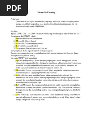  Smart Goal Setting