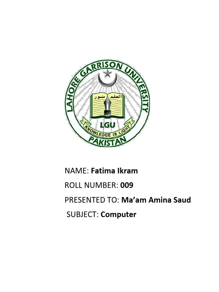 assignment computer | PDF