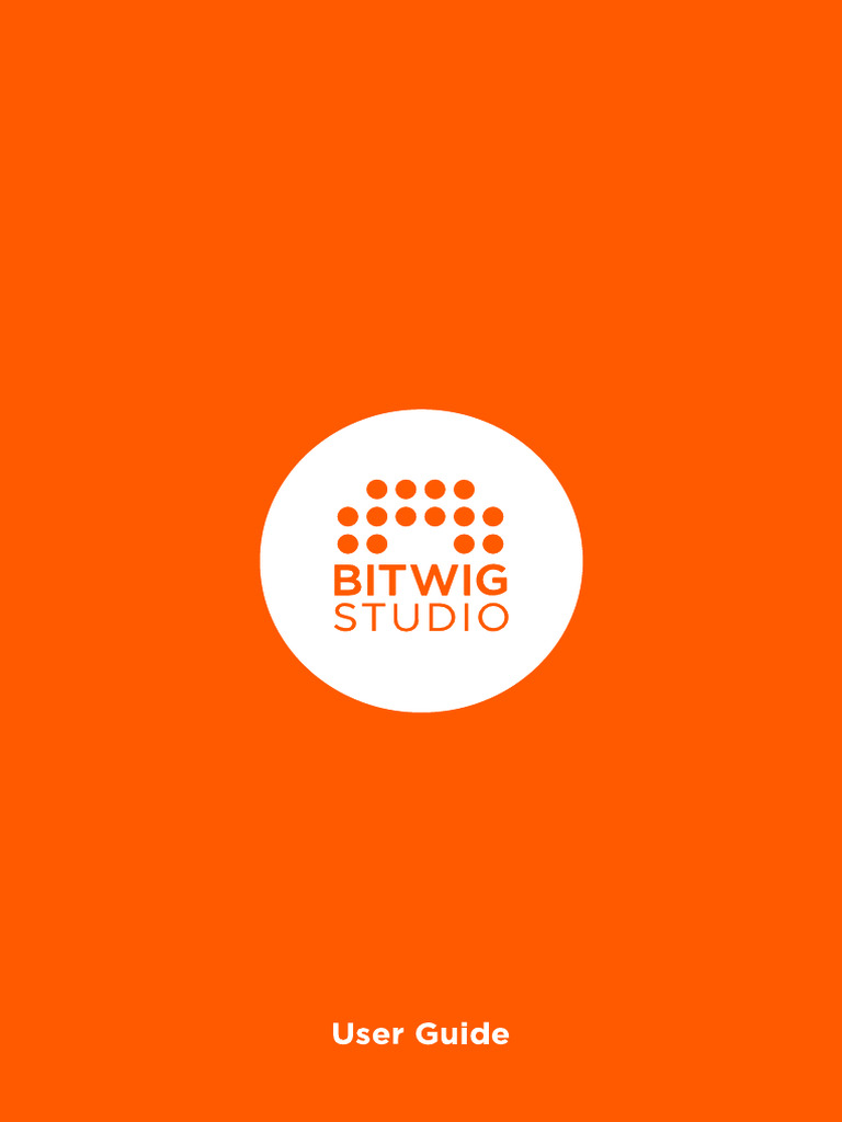 Bitwig Studio User Guide en 51 | PDF