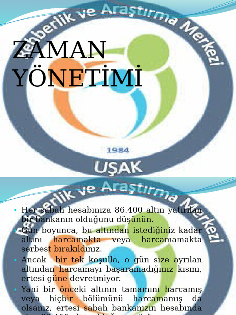 03202711 Zaman Yonetimi Pdf