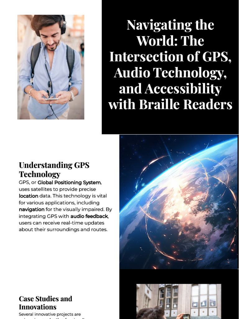 Wepik Navigating The World The Intersection of Gps Audio Technology and ...
