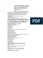 Estratégias Educativas para Prevençao Da Violencia