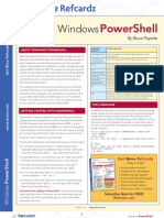 Power Shell Cheatsheet