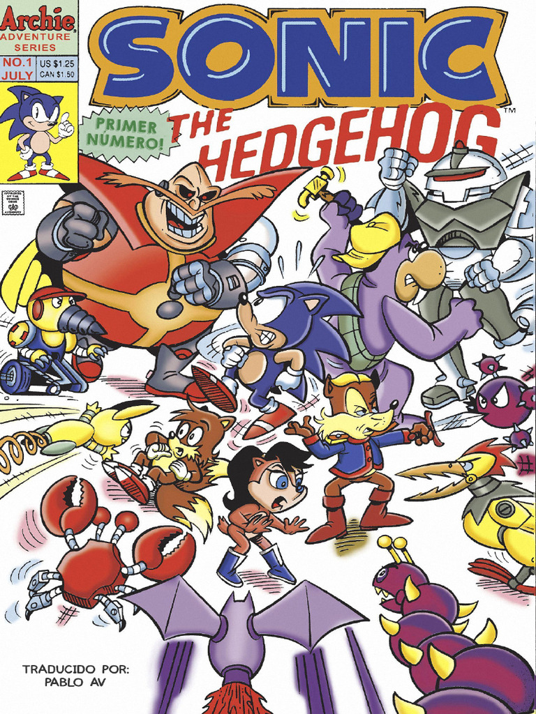 Sonic The Hedgehog #1 | PDF