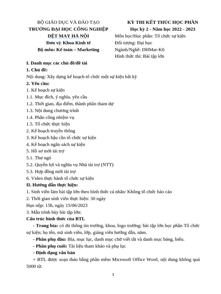 De thi btl to chuc su kien dhmar pdf