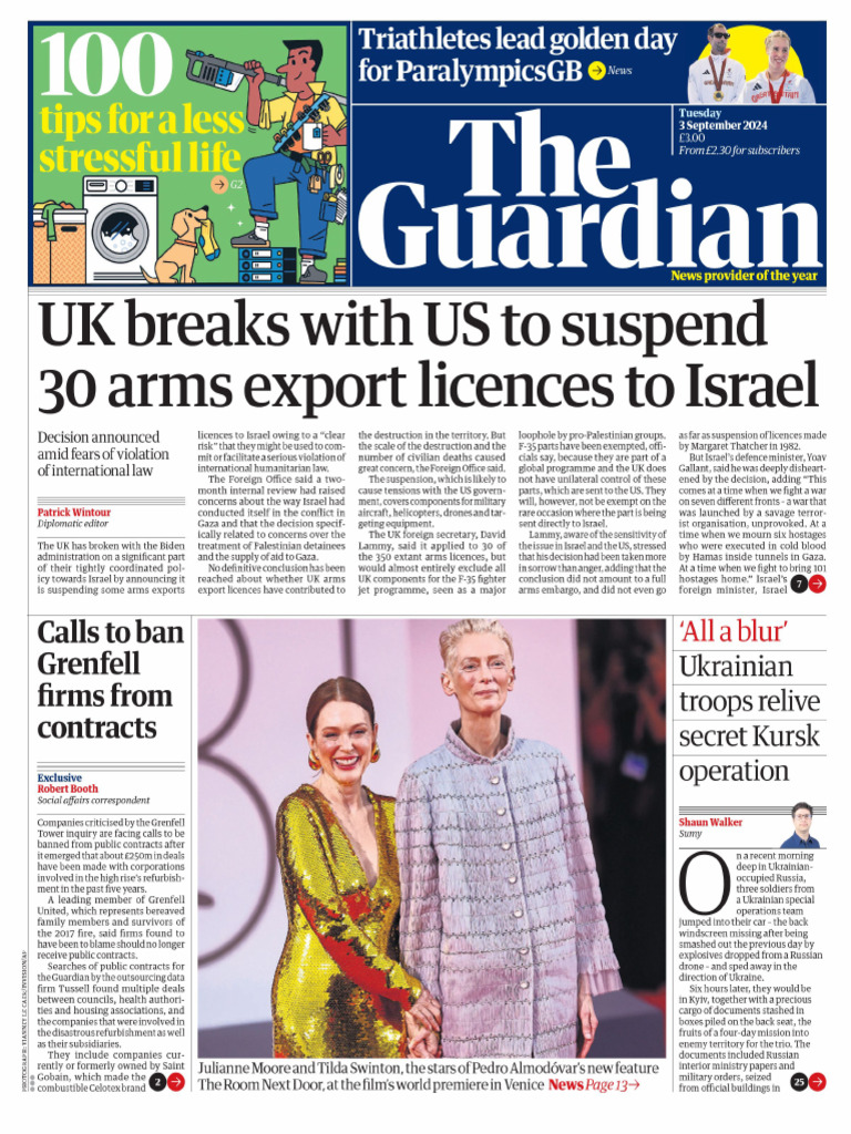 The Guardian UK - 3 September 2024 | PDF