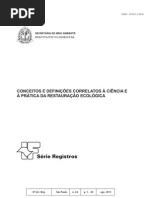 conceitos e definições de restauração ecologica
