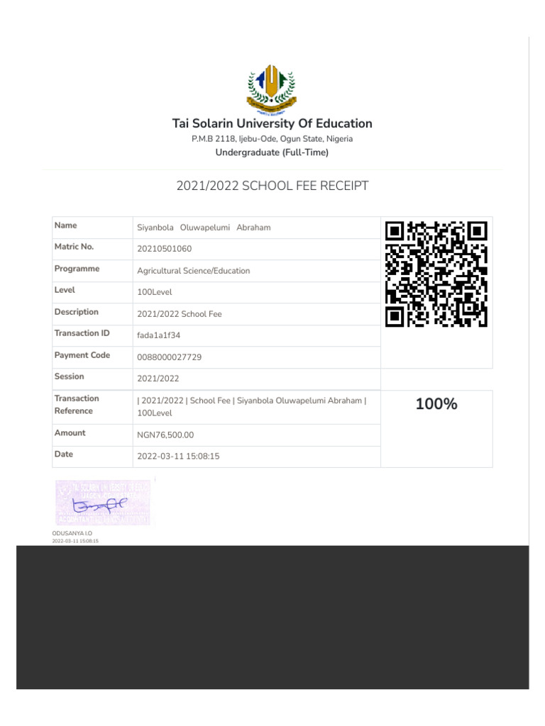 TASUED - EduTAMS 6 | PDF