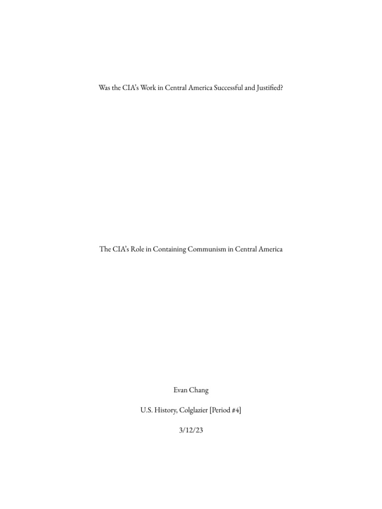 Spring Research Paper | PDF