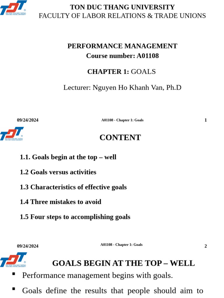 A01108 - Chapter 1 - GOALS - EL | PDF