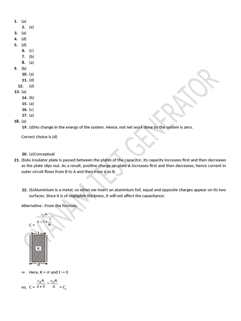 Electrostatics Sol | PDF