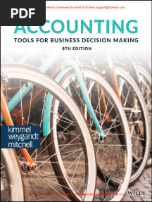 Accounting Tools For Business Decision Making, 8e by Paul Kimmel