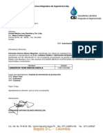 Autorización Examen de Ingreso CSI