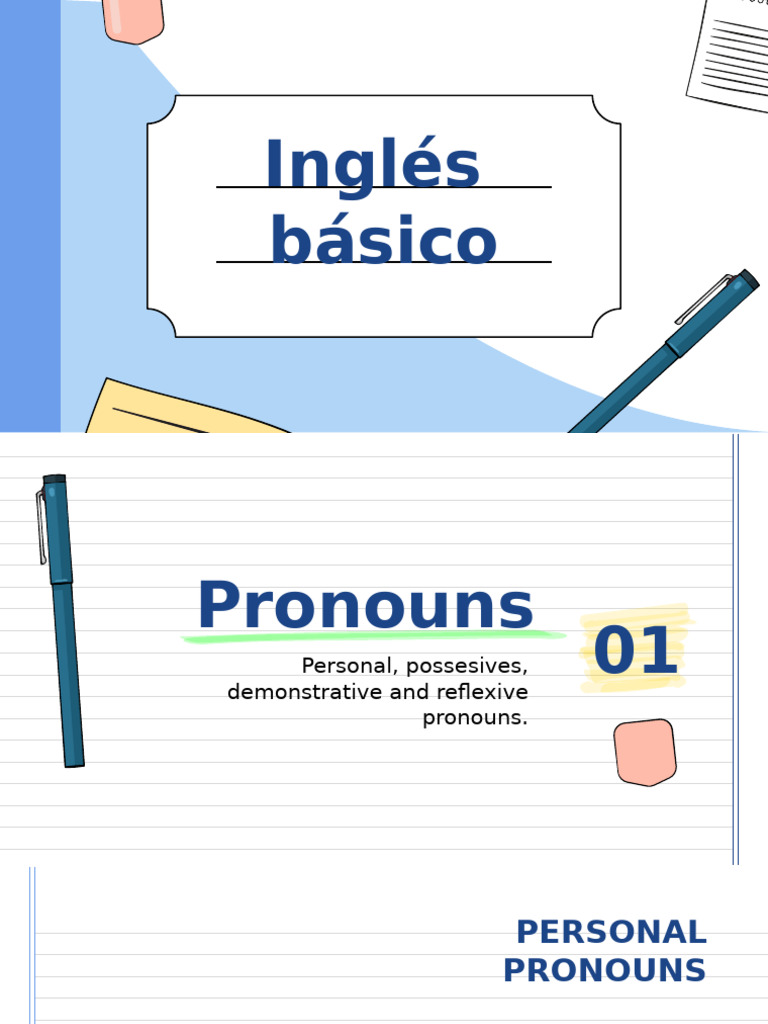 INGLES BASICO Ejercicios de Repaso | PDF