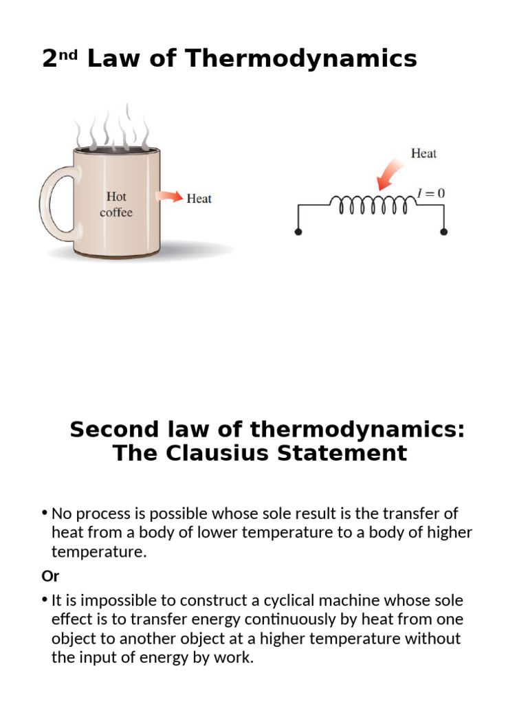 Understanding the 2nd Law of Thermodynamics | PDF | Heat | Science ...