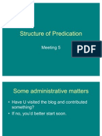Structure of Predication 2