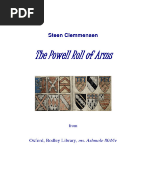 Clemmensen The Powell Roll of Arms | PDF | Baron | Heraldry
