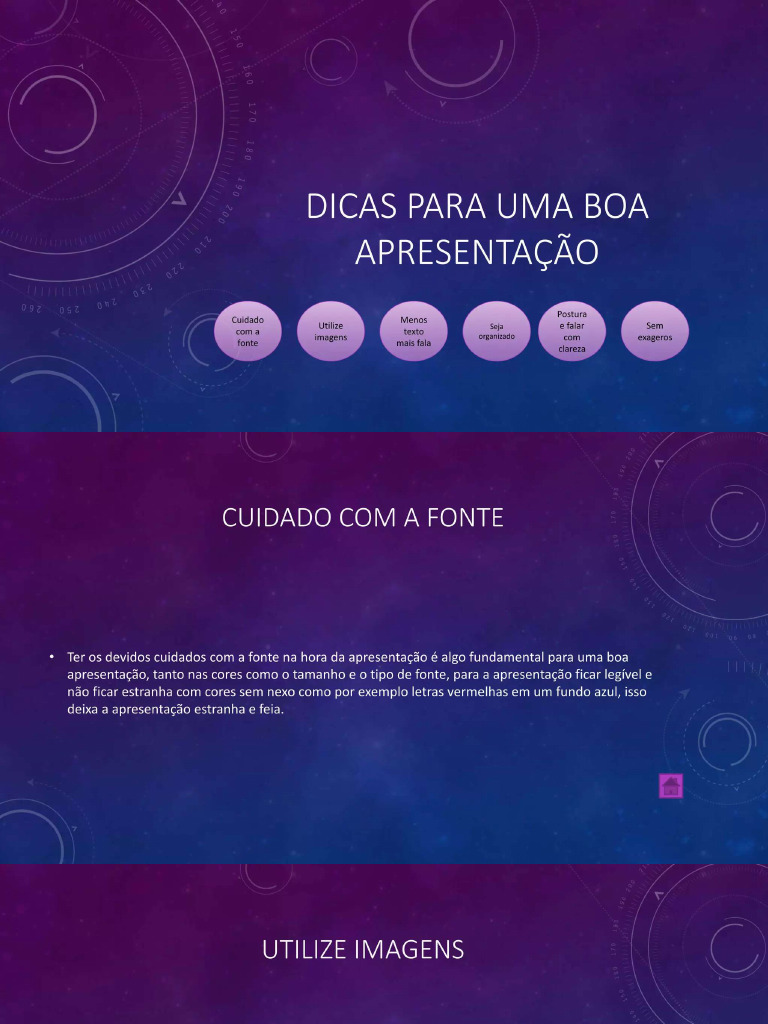 Dicas para uma boa apresentação | PDF
