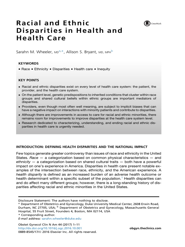 Ethnic Health Care Reviews
